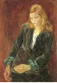 Jeune fille assise